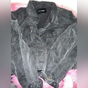 Black denium jean jacket